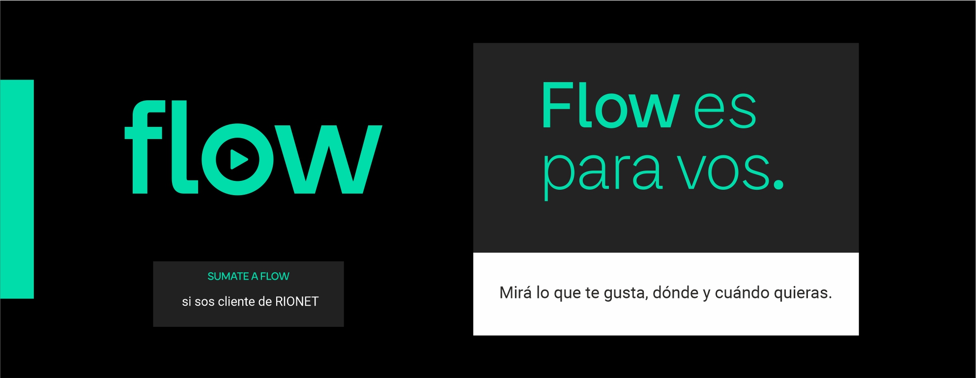 Sumate a FLOW.
